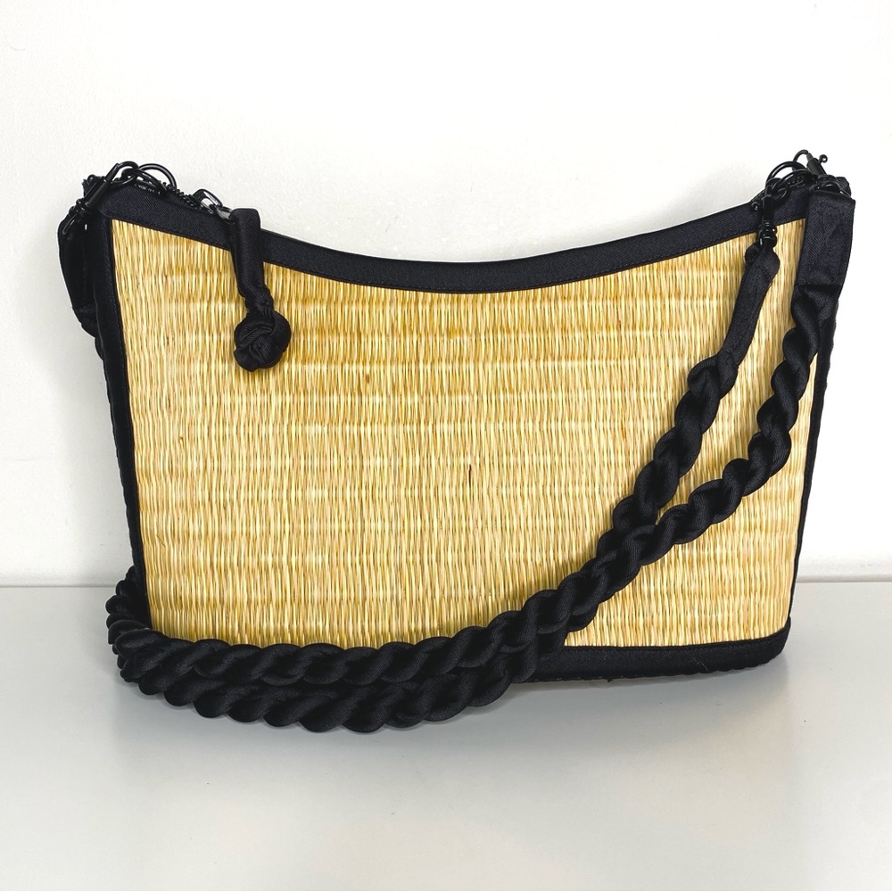 Baskets of Cambodia Handmade Woven Seagrass Sustainable Convertible Bag Purse